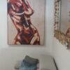 CUADRO DESNUDO MUJER
