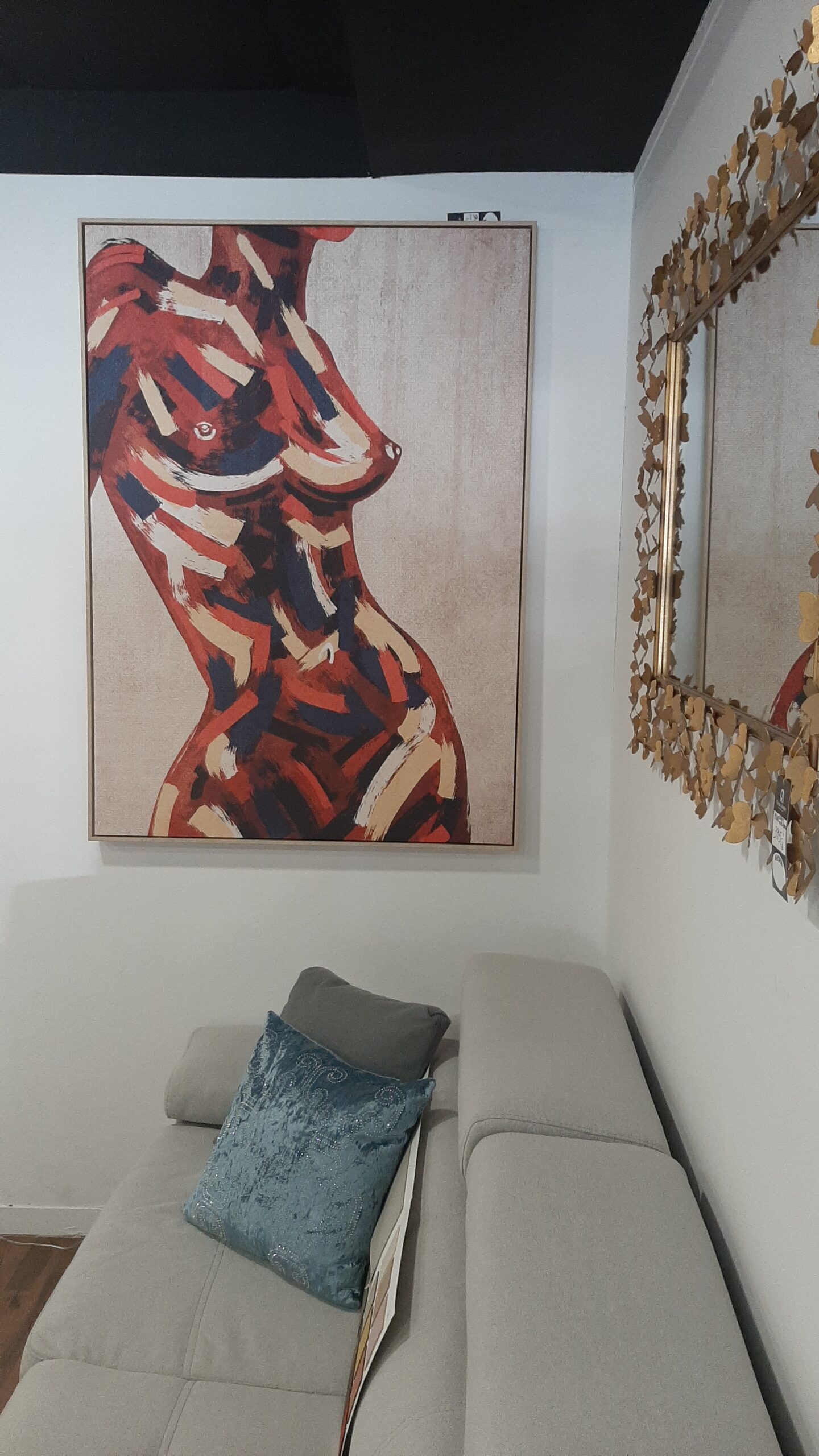 CUADRO DESNUDO MUJER